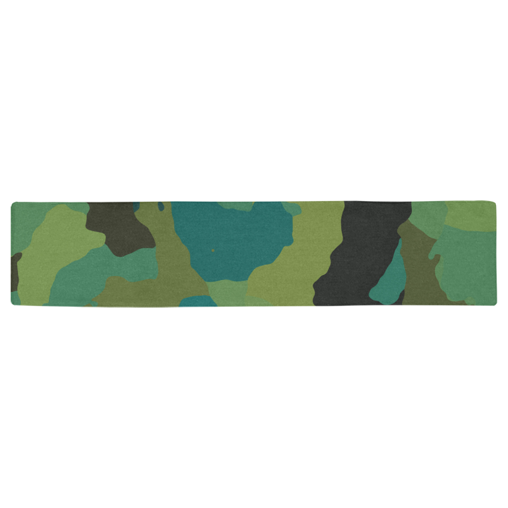 forest camo Table Runner 16x72 inch