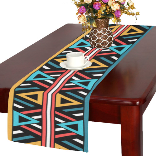 aztec pattern Table Runner 14x72 inch