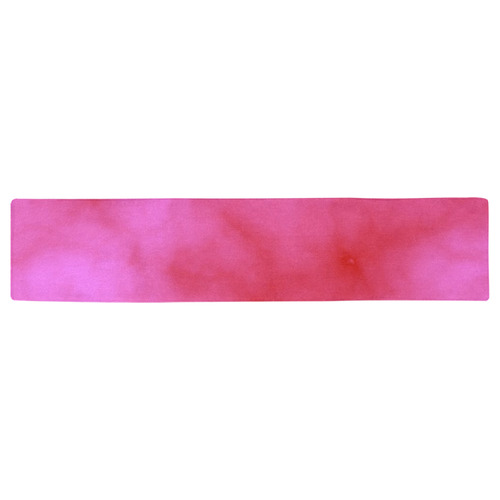 pink clouds Table Runner 16x72 inch