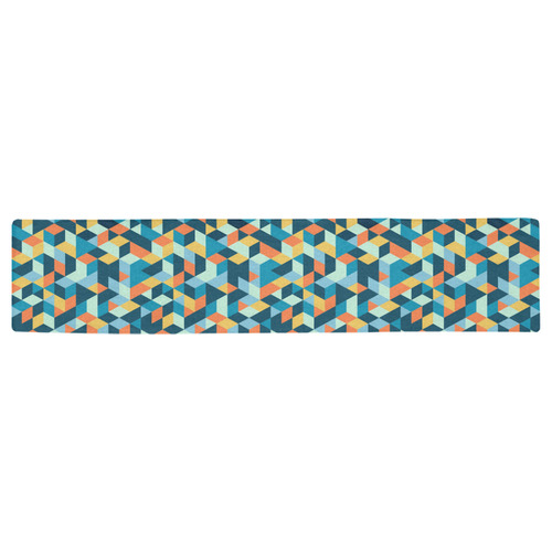 cubes Table Runner 16x72 inch