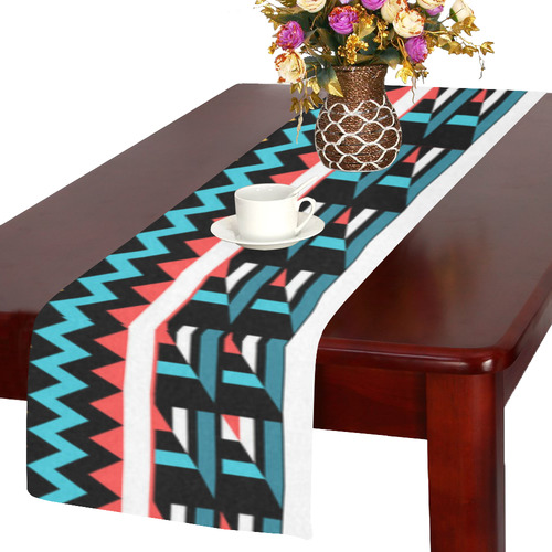 aztec pattern Table Runner 14x72 inch