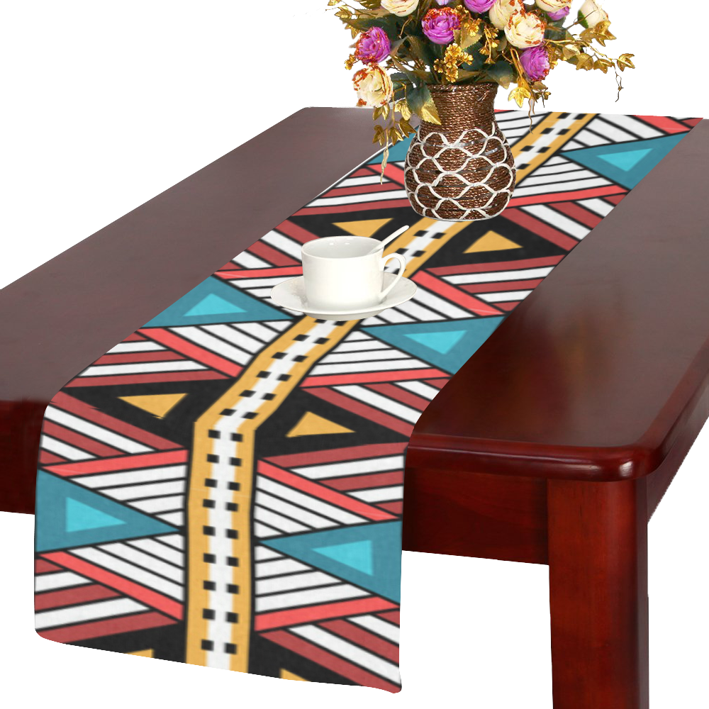 aztec pattern Table Runner 14x72 inch