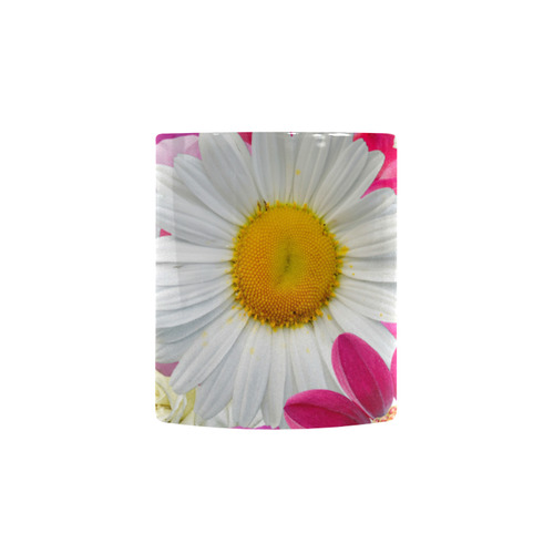 Pink flowers_ Gloria Sanchez1 Custom Morphing Mug