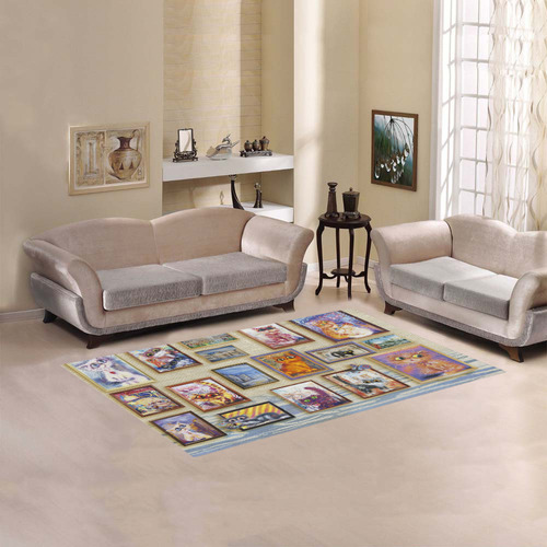Cats pictures gallery_compressed Area Rug 5'x3'3''
