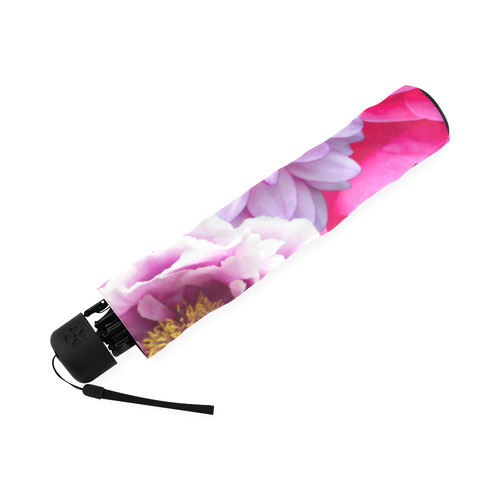 Pink flowers_ Gloria Sanchez1 Foldable Umbrella (Model U01)