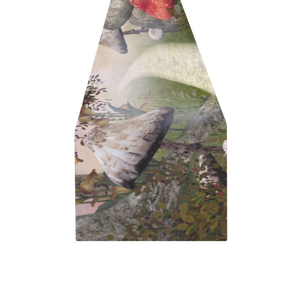 Enchanted Nature Footpath Table Runner 16x72 inch