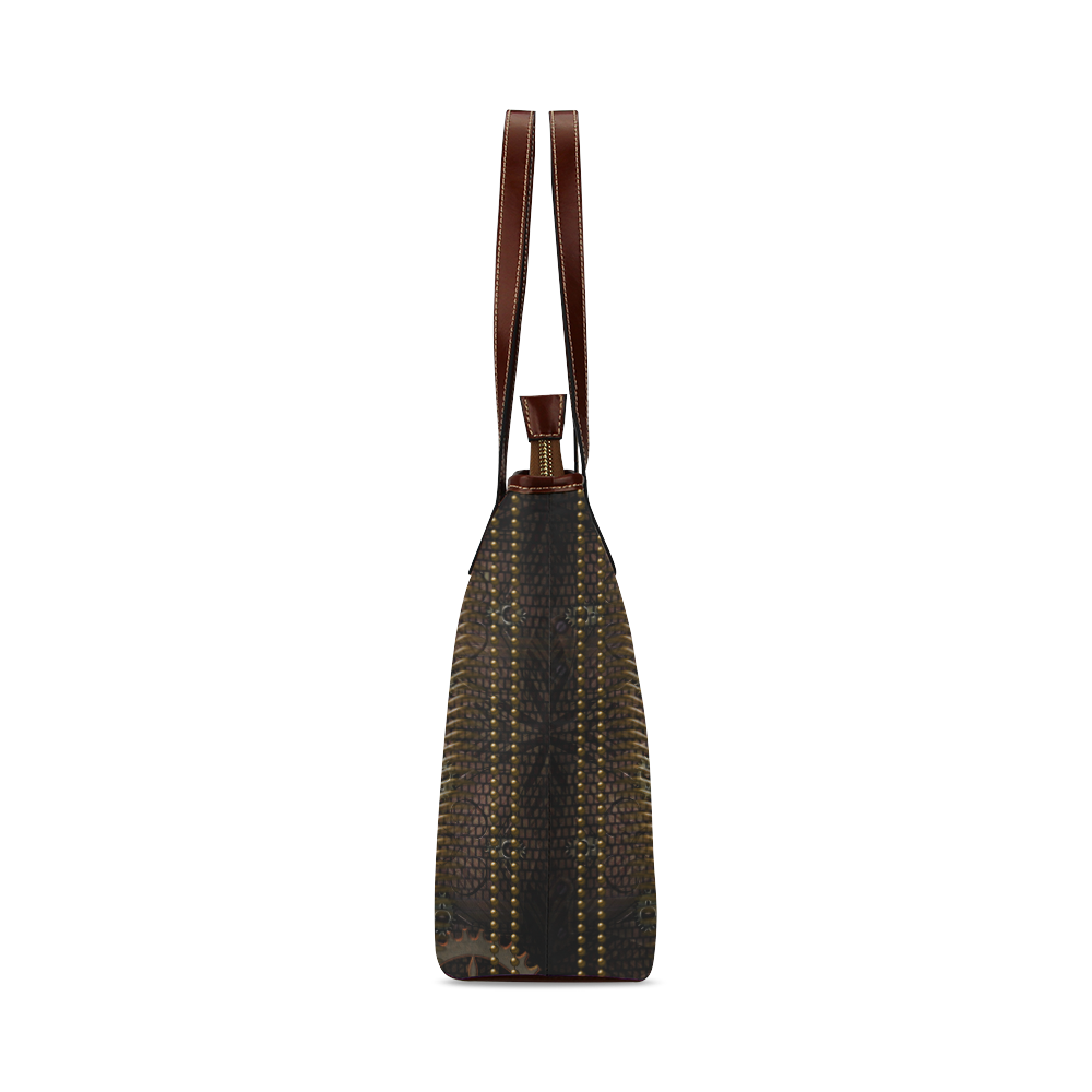 Steampunk, gallant design Shoulder Tote Bag (Model 1646)