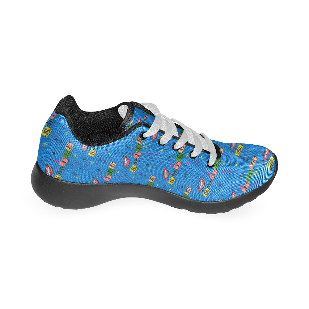 Smile Popart by Popart Lover Men’s Running Shoes (Model 020)