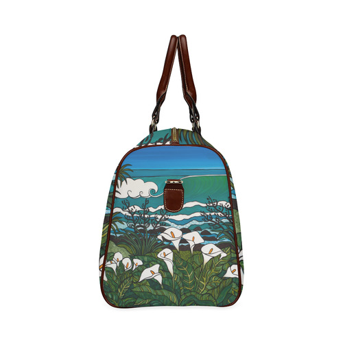 Beyond The Lily Field Waterproof Travel Bag/Small (Model 1639)