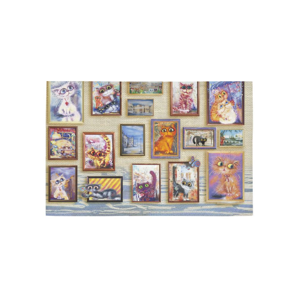 Cats pictures gallery_compressed Area Rug 5'x3'3''