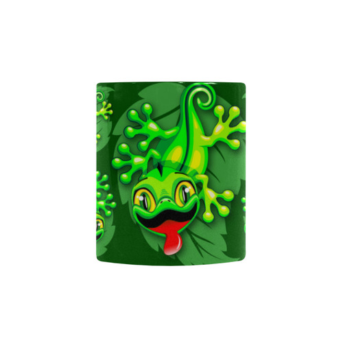 Gecko Lizard Baby Cartoon Custom Morphing Mug