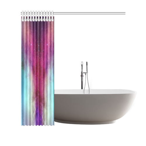 Watercolor abstractions Shower Curtain 69"x70"