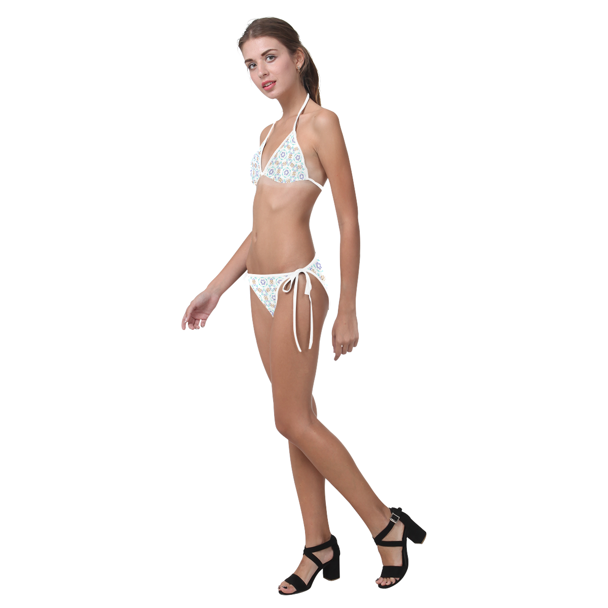 Kaleido Fun 21B by FeelGood Custom Bikini Swimsuit (Model S01)