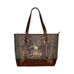 Steampunk, gallant design Tote Handbag (Model 1642)