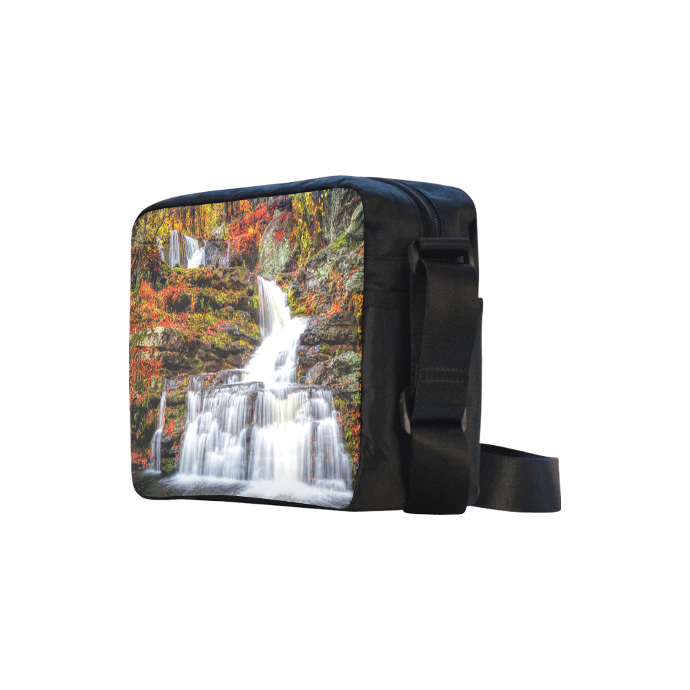 Autumn Waterfall Classic Cross-body Nylon Bags (Model 1632)