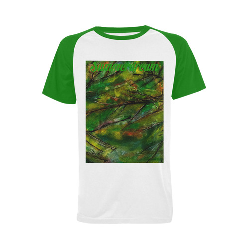 Summerdream Men's Raglan T-shirt Big Size (USA Size) (Model T11)