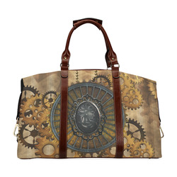 Steampunk, elegant, noble design Classic Travel Bag (Model 1643) Remake