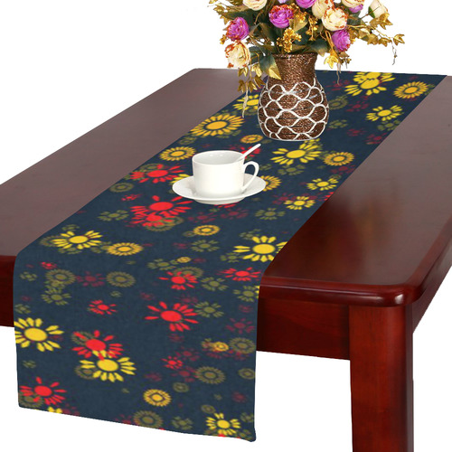 sweet floral 22A Table Runner 16x72 inch