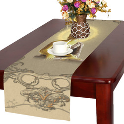 Buddha with light effect Table Runner 16x72 inch