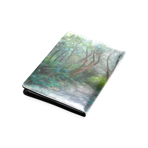 Bush, original watercolor painting, , landscape Custom NoteBook A5