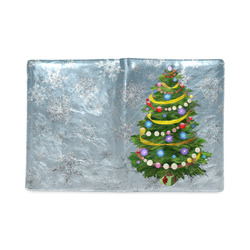 Christmas Tree, snowflakes Custom NoteBook B5