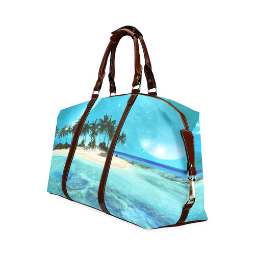Wonderful tropical island Classic Travel Bag (Model 1643) Remake