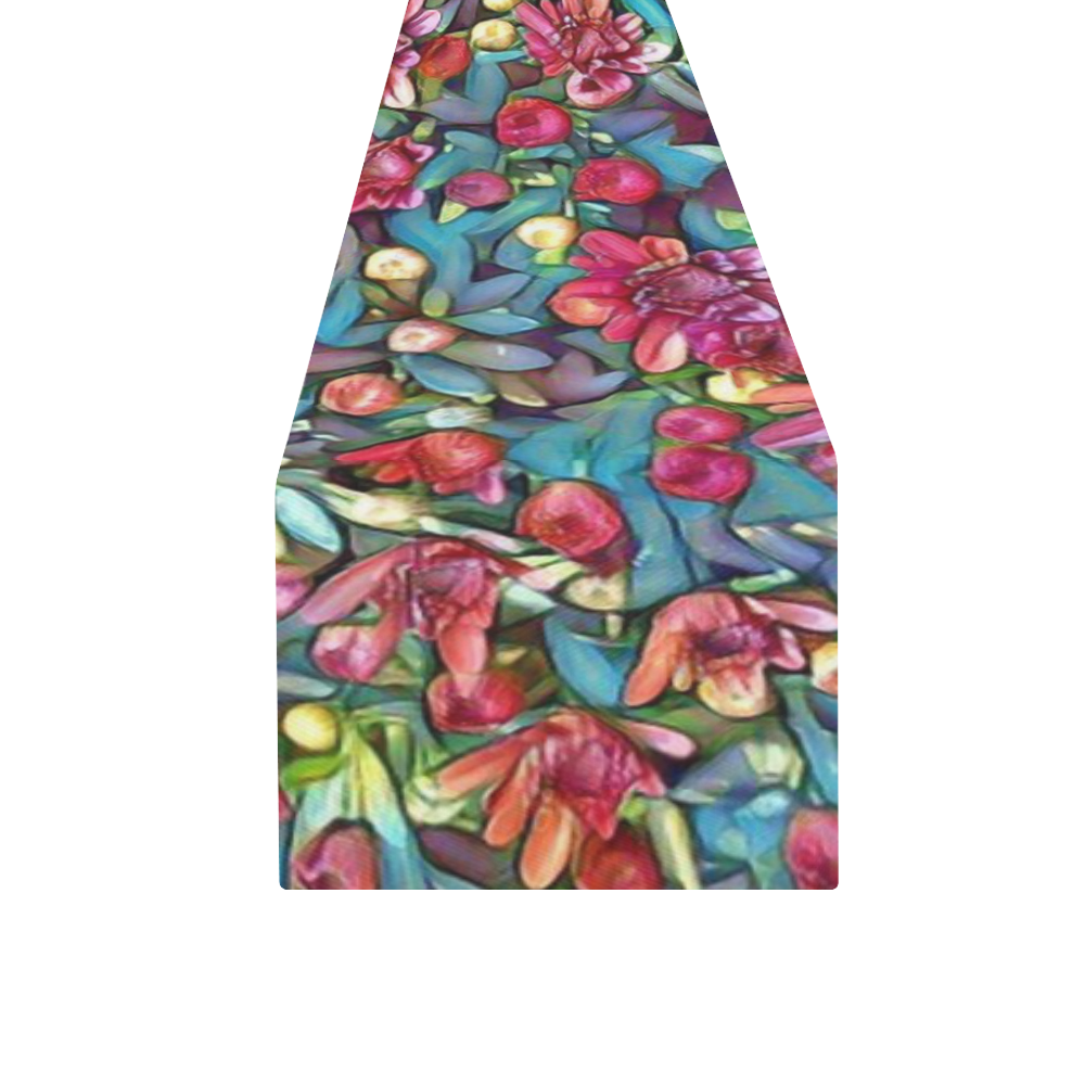 lovely floral 31A Table Runner 16x72 inch