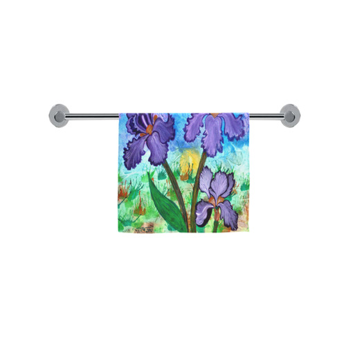 Iris at Sunrise Custom Towel 16"x28"