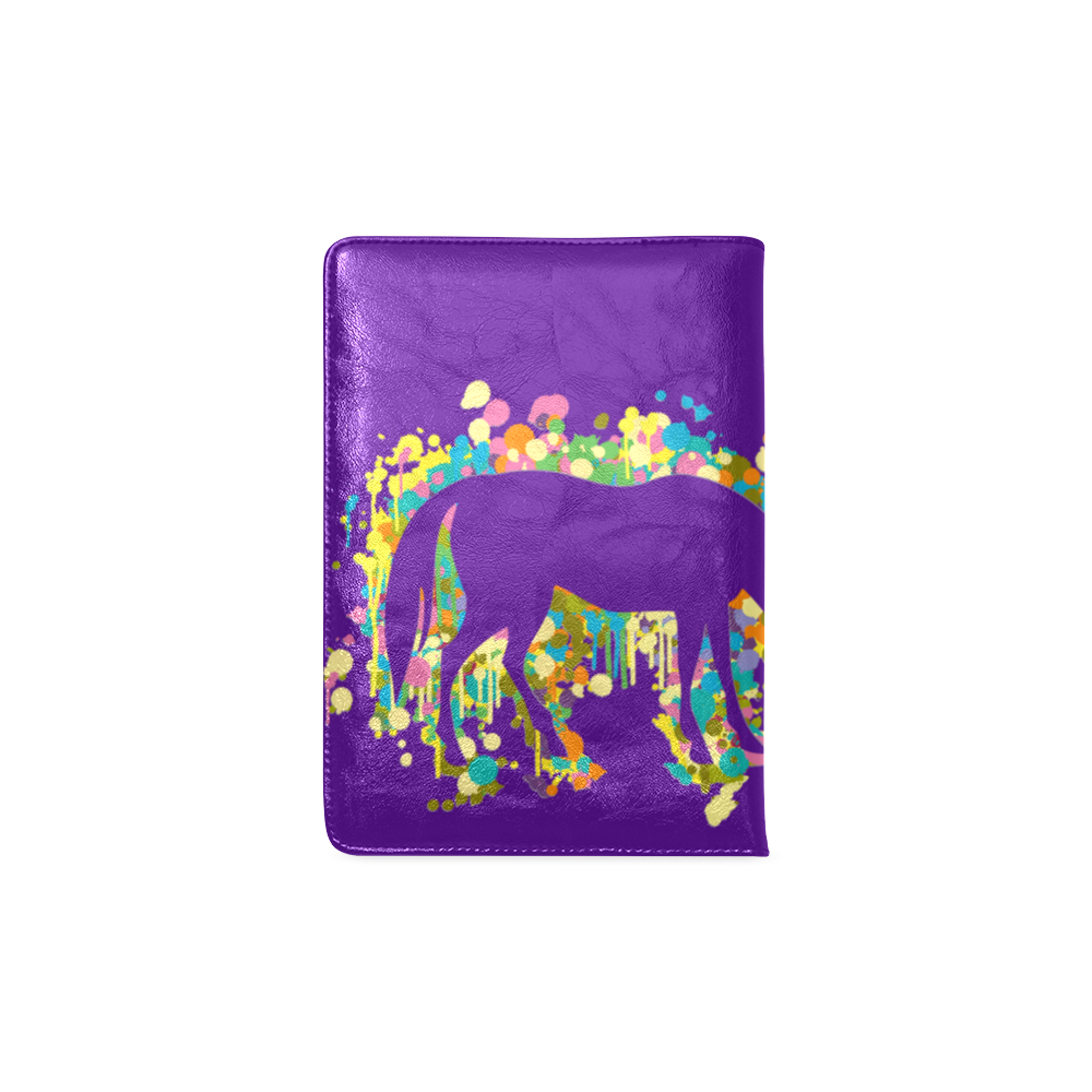 Lovely Foal with Mom Splash Custom NoteBook A5