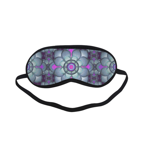 Hot Pink and teal pattern Sleeping Mask