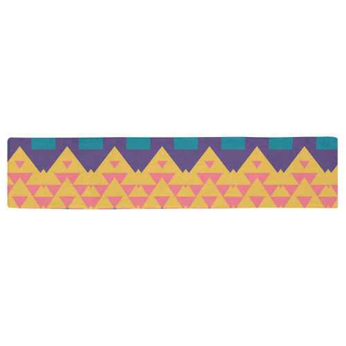 Pastel tribal design Table Runner 16x72 inch