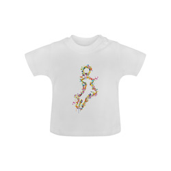 Playing Dog with Ball Baby Classic T-Shirt (Model T30)