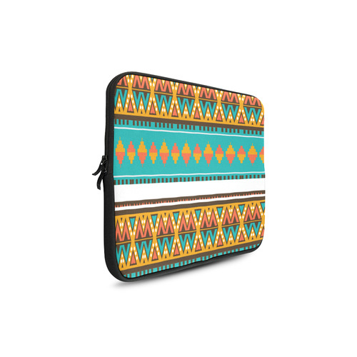 Tribal design in retro colors Custom Sleeve for Laptop 17"