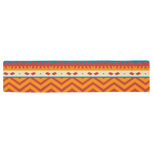 Tribal shapes Table Runner 16x72 inch