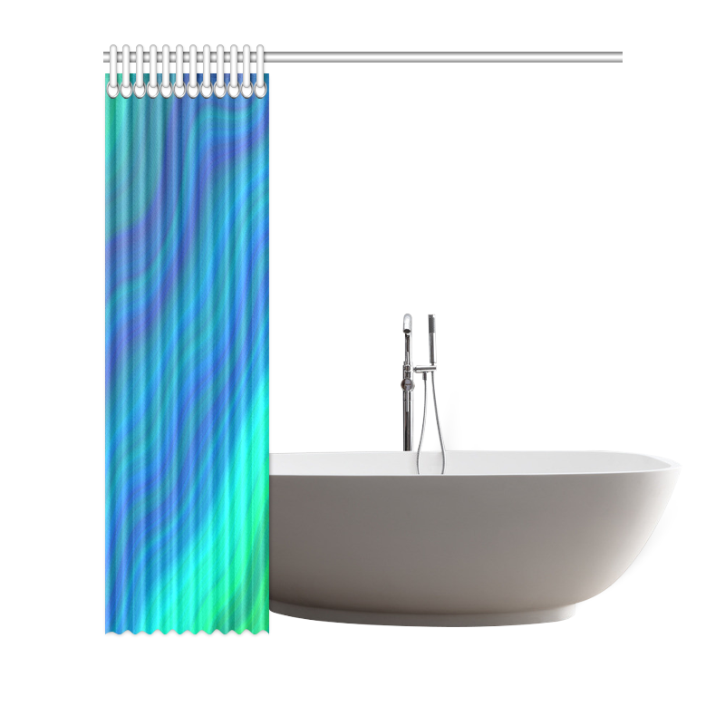 The Wave Shower Curtain 72"x72"
