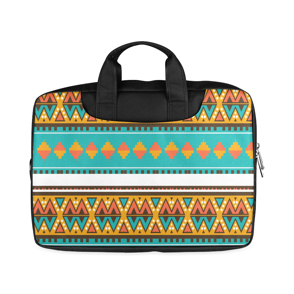 Tribal design in retro colors Macbook Air 15"（Two sides)