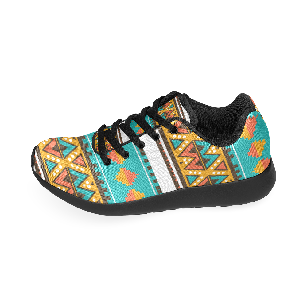 Tribal design in retro colors Men’s Running Shoes (Model 020)