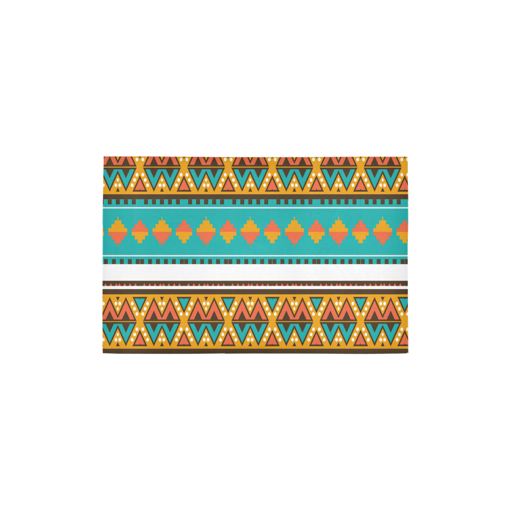 Tribal design in retro colors Area Rug 2'7"x 1'8‘’