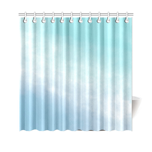 watercolor designs Shower Curtain 69"x70"