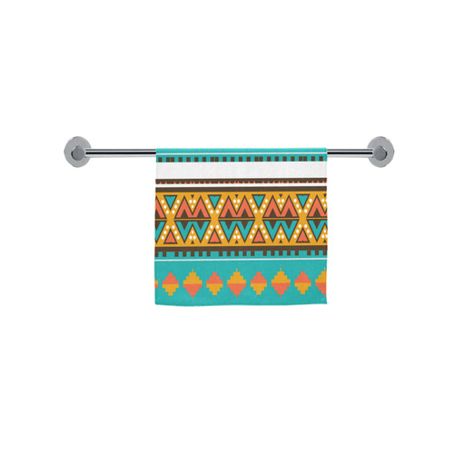 Tribal design in retro colors Custom Towel 16"x28"