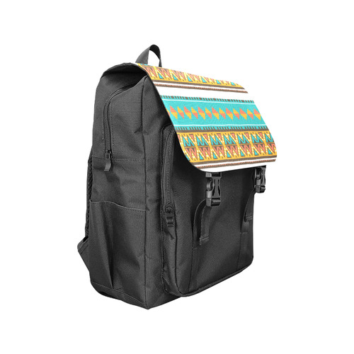 Tribal design in retro colors Casual Shoulders Backpack (Model 1623)