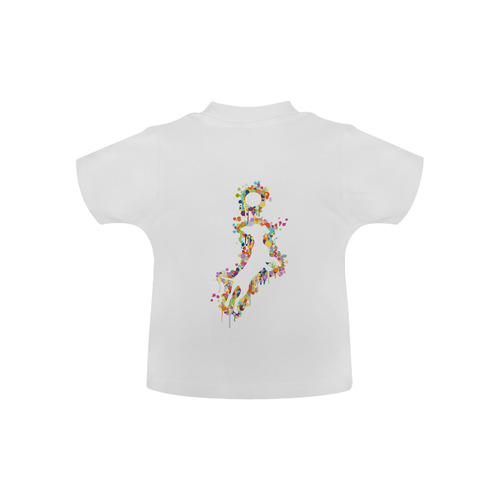 Playing Dog with Ball Baby Classic T-Shirt (Model T30)