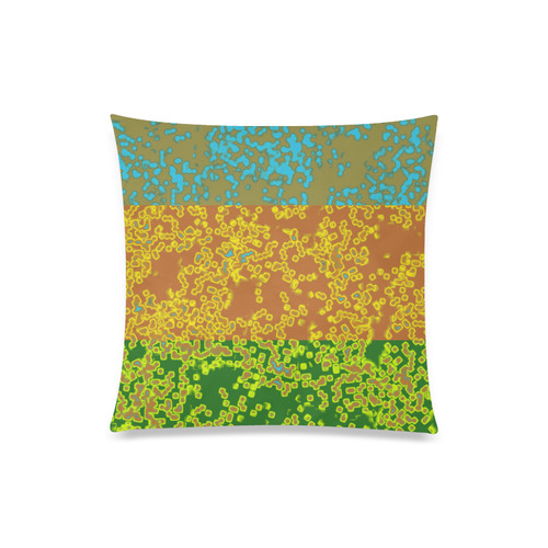 Colours QQH Custom Zippered Pillow Case 20"x20"(Twin Sides)