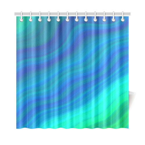 The Wave Shower Curtain 72"x72"
