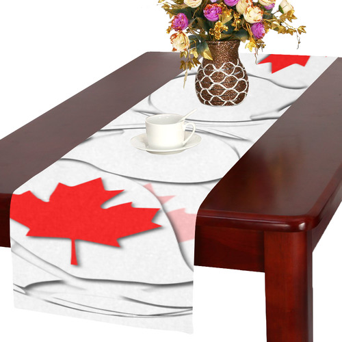 Flag of Canada Table Runner 16x72 inch