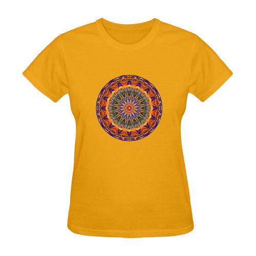 Love Power Mandala Sunny Women's T-shirt (Model T05)