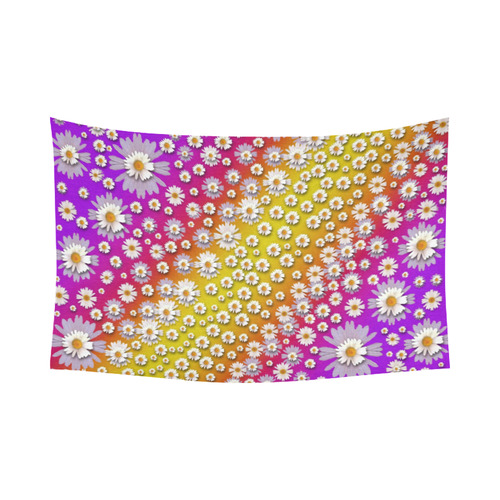 falling stars from heaven Cotton Linen Wall Tapestry 90"x 60"