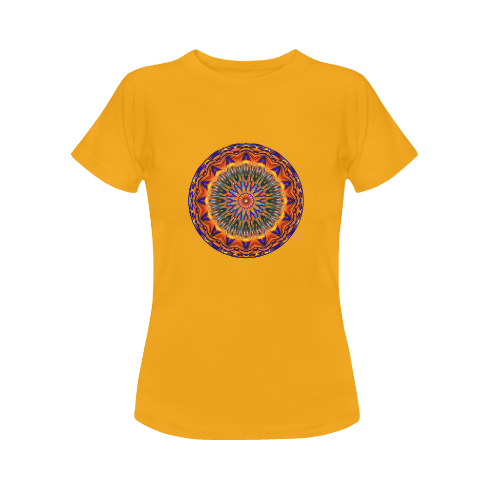 Love Power Mandala Women's Classic T-Shirt (Model T17）