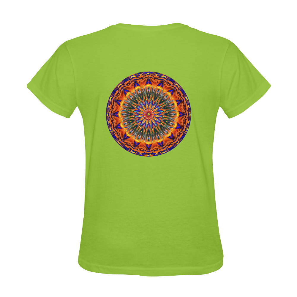 Love Power Mandala Sunny Women's T-shirt (Model T05)