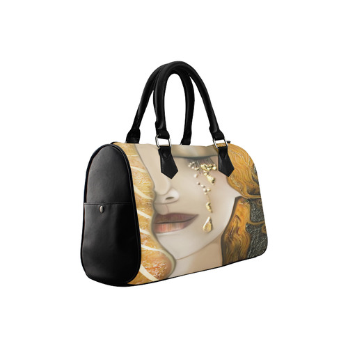 My Klimt Serie : Gold Boston Handbag (Model 1621)